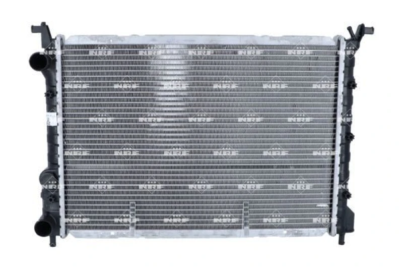 Image of NRF 53608 Engine radiator EASY FIT Brazed cooling fins, Aluminium, with mounting parts Aluminium Radiator,engine cooling (470)