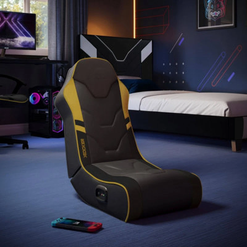 Image of X Rocker Shadow 2.0 Audio Floor Rocker - Gold 2025018