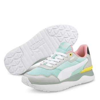 Puma R78 Voyage Junior Girls Trainers - Blue/White