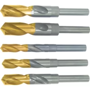 Image of 18.00MM HSS 1/2" Parallel Shank Drill TiN Tipped