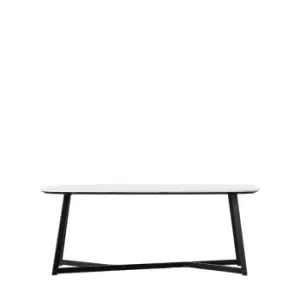 Image of Crossland Grove Finsbury Coffee Table White Marble 100 X 50 X 38Cm