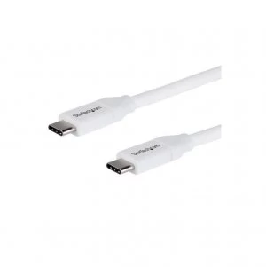 Image of StarTech.com USB-C to USB-C Cable White 4M