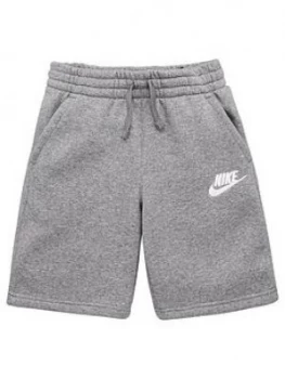Image of Nike Sportswear Older Boys Club Shorts - Grey