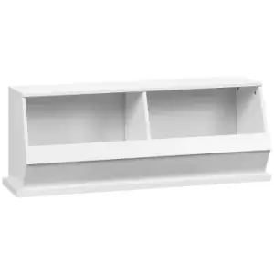 Image of HOMCOM Storage Cabinet With 2 Compartments For Living Room Home Office Study