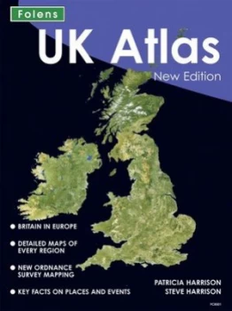Image of Uk Atlas by Patricia Harrison Paperback