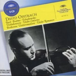 image of Bach / Brahms / Tchaikovsky Violin Concertos - Beethoven Violin by Johann Sebastian Bach CD Album