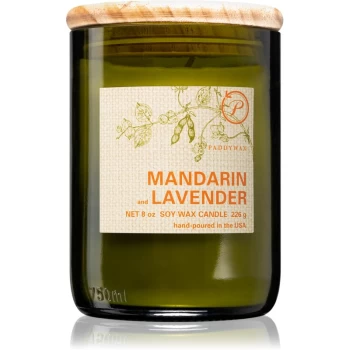 Image of Paddywax Eco Green Mandarin & Lavender Scented Candle 226g