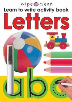 Image of Wipeclean Letters Hardback