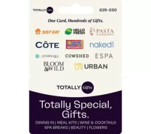 Image of TOTALLY Gift Card - £25