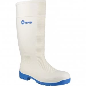Image of Amblers Safety FS98 Steel Toe Food Safety Wellington White Size 13