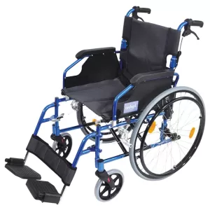 Image of Aidapt Wheelchair Poncho - Blue