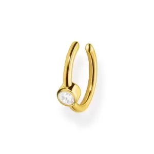 Image of THOMAS SABO Gold Plated Zirconia Ear Cuff