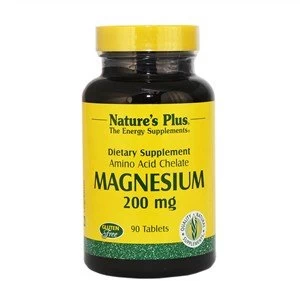 Image of Natures Plus Magnesium 200 mg Tablets 90 Tabs