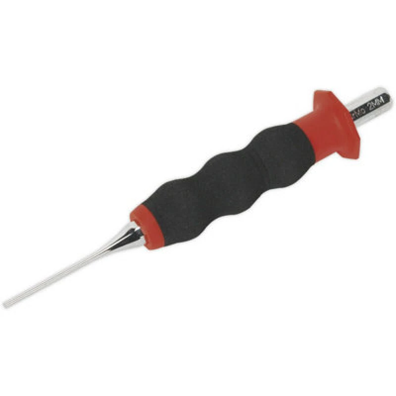 Image of Loops 2mm Sheathed Parallel Pin Punch - Contoured Foam Grip - Chrome Molybdenum Steel Metallics