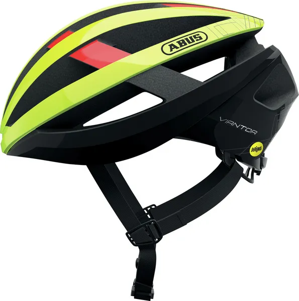 image of Abus Viantor Helmet - Neon Yellow