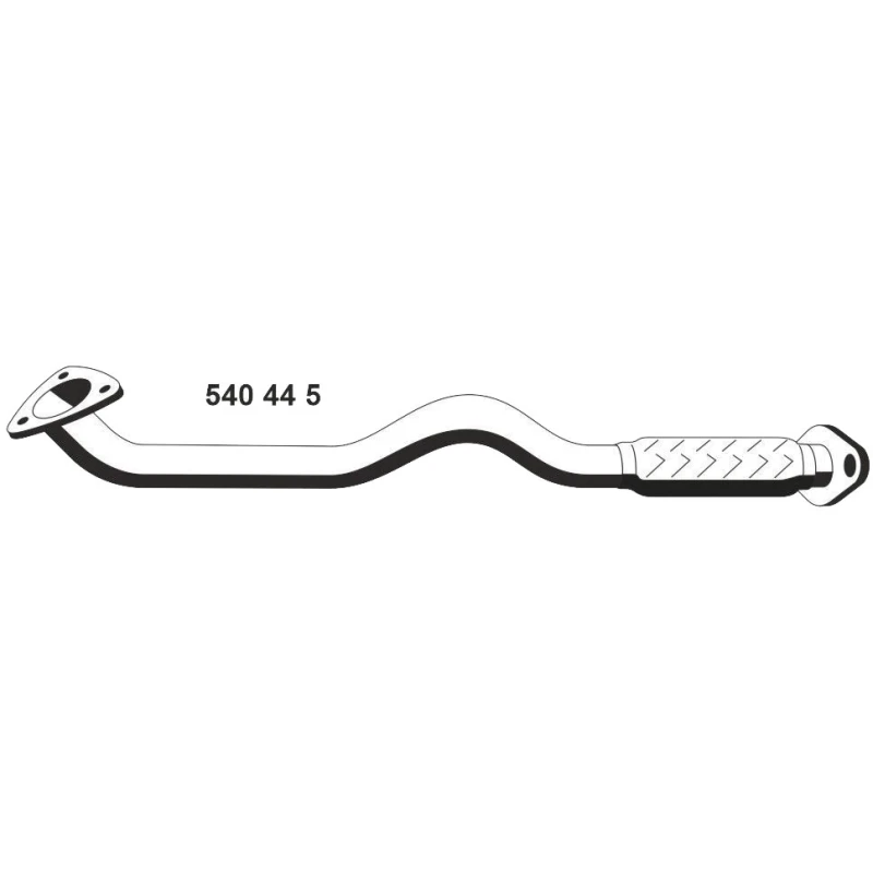 Image of ERNST 540445 Exhaust Pipe Front Exhaust Pipe (17)