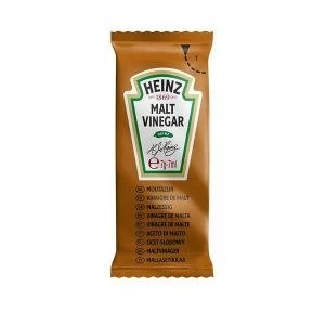 image of Heinz Malt Vinegar Sachets Single Portion Pack of 200 HEI003