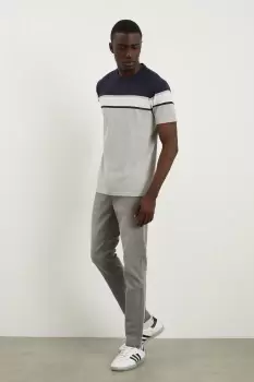 image of Mens Grey Skinny Fit Jean