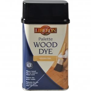 image of Liberon Palette Wood Dye Golden Pine 500ml