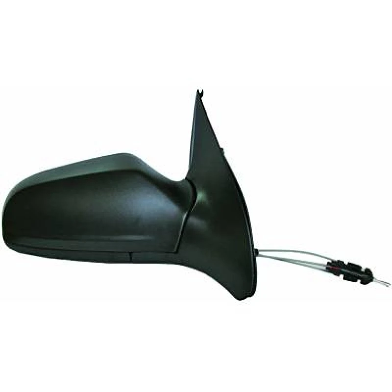 Image of DIEDERICHS 1806024 Wing mirror Right, black, Complete Mirror, Grained Outside Mirror (50)