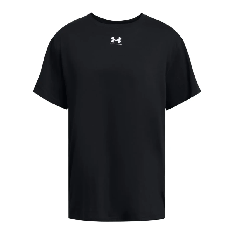 Image of Under Armour Womens oversized T-Shirt Under Armour Campus Noir Female XS