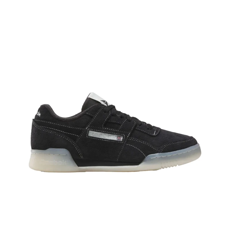 Image of Reebok Suede Trainers Reebok Workout Plus Noir Unisex 39