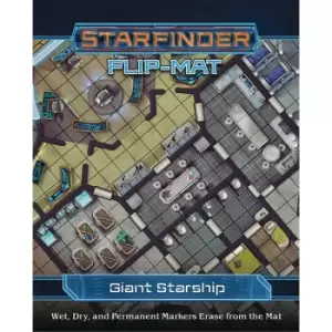 image of Starfinder RPG Flip Mat Giant Starship