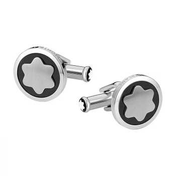 Image of Mont Blanc - Mont Blanc Star - Cufflinks - Silver
