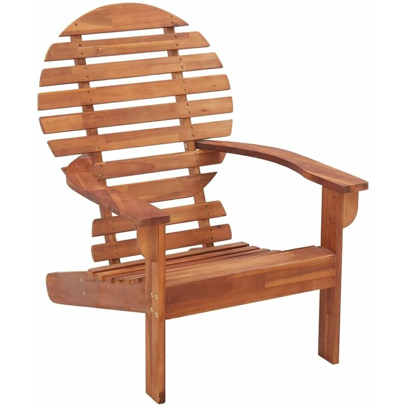 Image of VIDAXL Adirondack Chair Solid Acacia Wood Vidaxl 46321