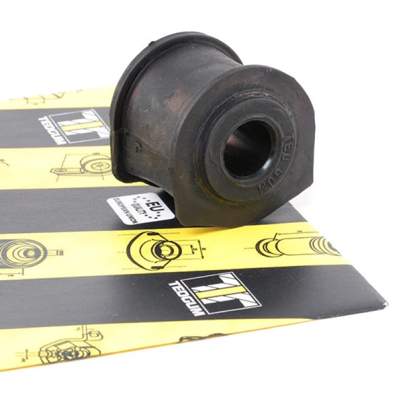 Image of TEDGUM 00215689 Stabilizer Bushes Front Axle, Rubber Mount Anti-roll Bar Bush Kit (1334)