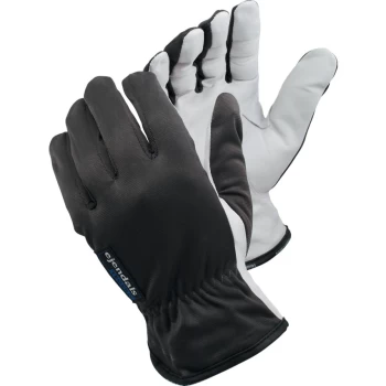 Image of 114 Tegera Palm-side Coated Grey/White Gloves - Size 11