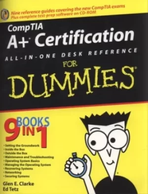 Image of CompTIA A+ certification All-in-One desk reference for dummies by Glen E Clarke