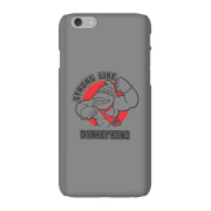 image of Nintendo Donkey Kong Strong Like Donkey Kong Phone Case - iPhone 6 - Snap Case - Gloss