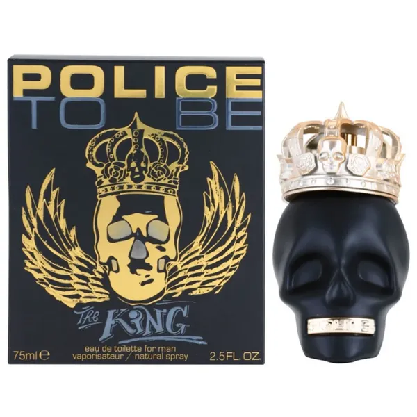 image of Police To Be The King Eau de Toilette For Him 75ml