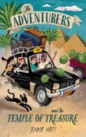 Image of adventurers and the temple of treasure
