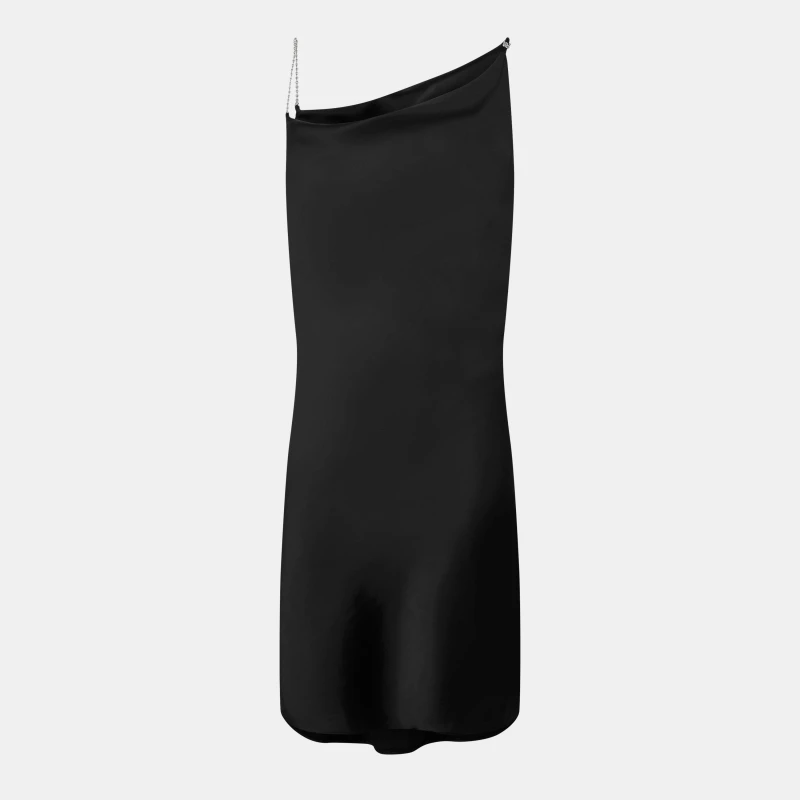 Image of Hugo Womens Kastilla Structured Mini Dress Black female 14 (42)