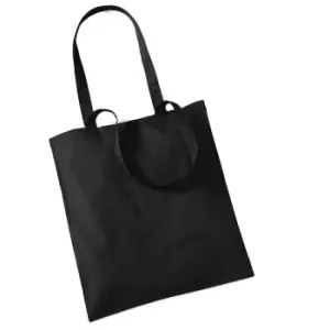 Image of Westford Mill Promo Bag For Life - 10 Litres (Pack Of 2) (One Size) (Black)
