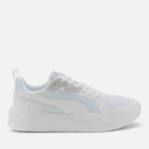 Puma Mens X-Ray Trainers - Puma White/Gray Violet - UK 11 - White