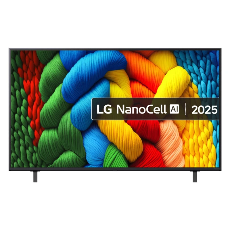 Image of LG NANO80 55" 4K Ultra HD NanoCell AI Smart TV 55NANO80A6B Black