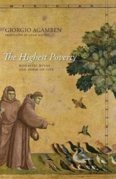 Image of The Highest Poverty by Giorgio Agamben Book