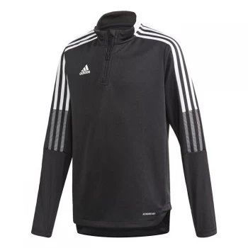 Image of adidas Tiro 21 Training Top Kids - Black