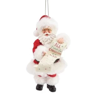 Image of Nap Santa Hanging Ornament
