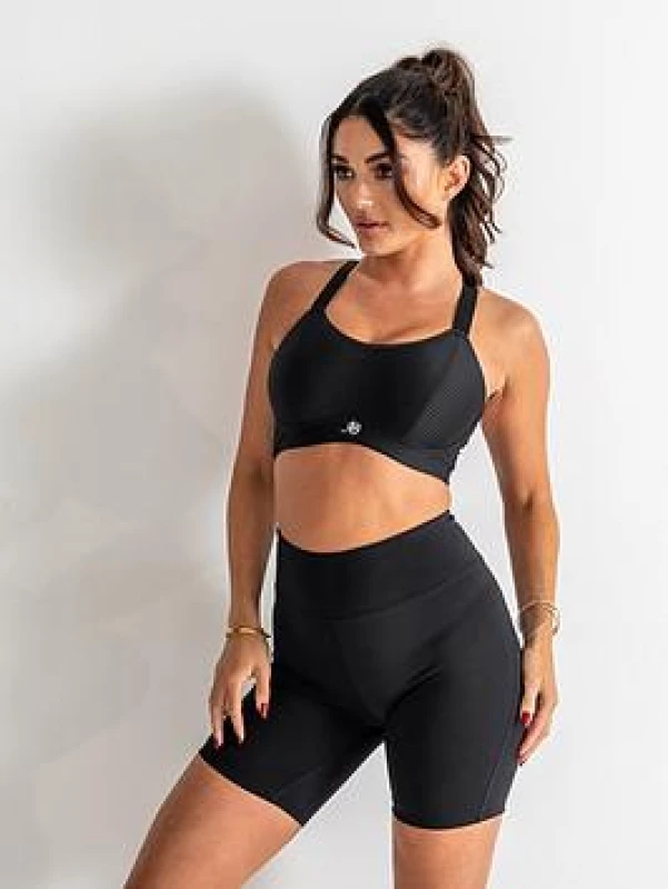 Image of Pour Moi? Pour Moi Energy Empower Sports Bra Black Female 34G IY09315
