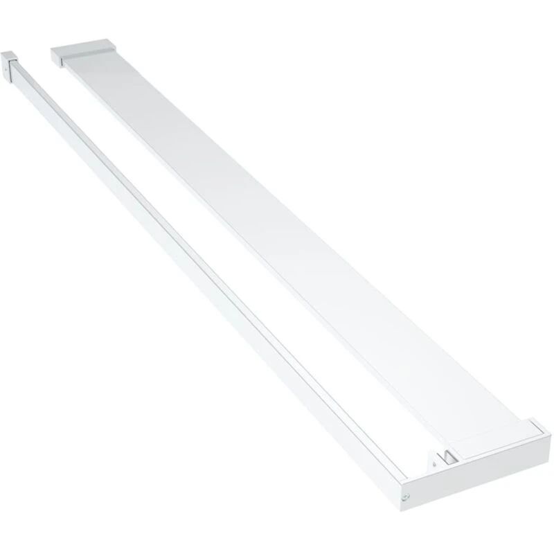 Image of vidaXL Shower Shelf For Walk-in Shower Wall Chrome 90cm Aluminium, Silver 153621