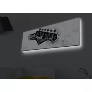 Image of 3090MDACT-002 Multicolor Decorative LED Lighted Canvas Painting