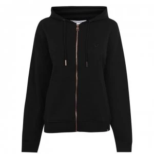 image of True Religion Horseshoe Zip Hoodie - Jet Black