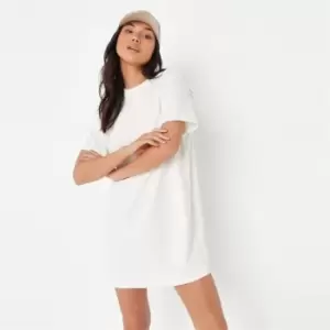 Image of Missguided t Shirt Dress - Neutral