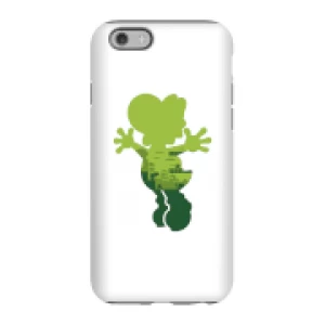 image of Nintendo Super Mario Yoshi Silhouette Phone Case - iPhone 6 - Tough Case - Matte