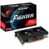 image of PowerColor Radeon RX 6500 XT Fighter 4GB GDDR6 PCI-Express Graphics Card