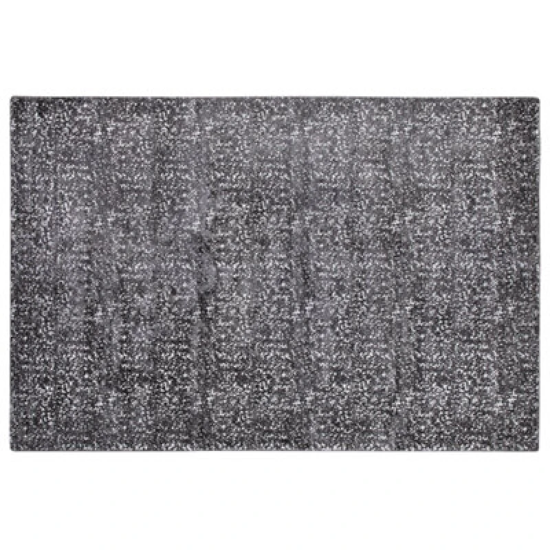 Image of Beliani Rug Esel Silver 140 X 200 Cm Viscose
